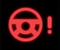 Khi động cơ ô tô đã khởi động, bảng đồng hồ xuất hiện ký hiệu như hình vẽ dưới đây không tắt trong thời gian dài, báo hiệu tình trạng như thế nào của xe ô tô? Khi động cơ ô tô đã khởi động, bảng đồng hồ xuất hiện ký hiệu như hình vẽ dưới đây không tắt trong thời gian dài, báo hiệu tình trạng như thế nào của xe ô tô?