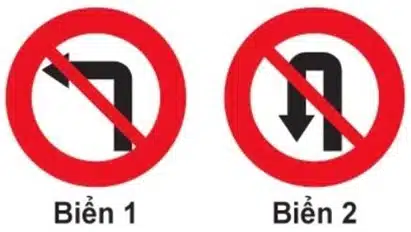 Biển nào cấm xe rẽ trái? Biển nào cấm xe rẽ trái?