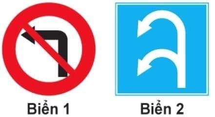 Biển nào xe quay đầu không bị cấm?