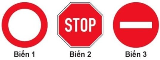 Khi gặp biển nào xe ưu tiên theo luật định vẫn phải dừng lại?