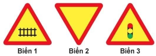 Biển nào báo hiệu sắp đến chỗ giao nhau nguy hiểm?