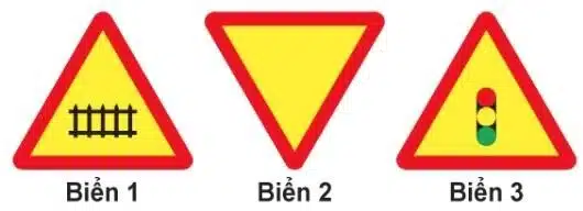 Biển nào báo hiệu "Giao nhau với đường sắt có rào chắn"? Biển nào báo hiệu "Giao nhau với đường sắt có rào chắn"?