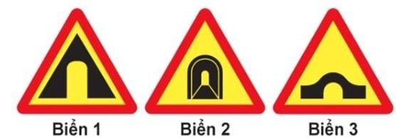 Biển nào báo hiệu "Đường hầm"?