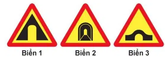Biển nào báo hiệu "Đường hầm"? Biển nào báo hiệu "Đường hầm"?