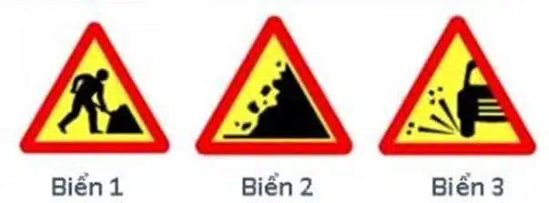 Biển nào sau đây báo trước gần tới đoạn đường đang tiến hành thi công sửa chữa? Biển nào sau đây báo trước gần tới đoạn đường đang tiến hành thi công sửa chữa?
