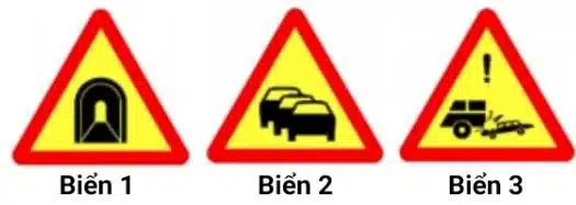 Biển nào dưới đây báo hiệu đoạn đường hay xảy ra ùn tắc giao thông? Biển nào dưới đây báo hiệu đoạn đường hay xảy ra ùn tắc giao thông?