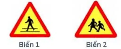 Gặp biển nào người tham gia giao thông phải đi chậm và thận trọng đề phòng khả năng xuất hiện và di chuyển bất ngờ của trẻ em trên mặt đường? Gặp biển nào người tham gia giao thông phải đi chậm và thận trọng đề phòng khả năng xuất hiện và di chuyển bất ngờ của trẻ em trên mặt đường?