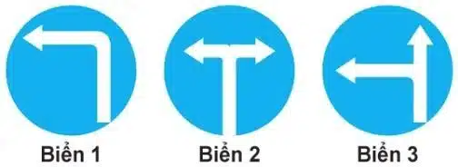 Biển nào cho phép được quay đầu xe đi theo hướng ngược lại khi đặt biển trước ngã ba, ngã tư? Biển nào cho phép được quay đầu xe đi theo hướng ngược lại khi đặt biển trước ngã ba, ngã tư?