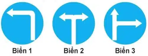 Biển nào không cho phép rẽ phải? Biển nào không cho phép rẽ phải?