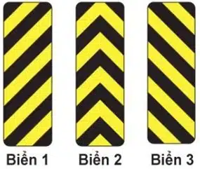 Trên đường cao tốc, gặp biển nào thì người lái xe đi theo hướng bên phải để tránh chướng ngại vật? Trên đường cao tốc, gặp biển nào thì người lái xe đi theo hướng bên phải để tránh chướng ngại vật?