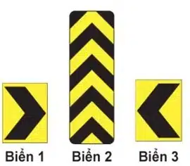 Trên đường cao tốc, gặp biển nào người lái xe phải chú ý đổi hướng đi khi sắp vào đường cong nguy hiểm? Trên đường cao tốc, gặp biển nào người lái xe phải chú ý đổi hướng đi khi sắp vào đường cong nguy hiểm?